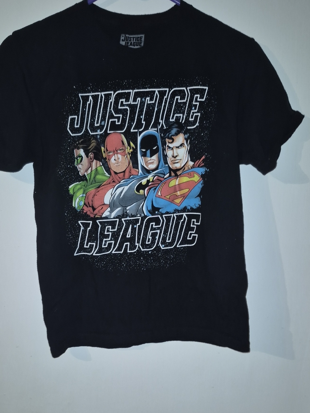 Juniors Black Graphic Tee Medium